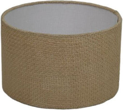 Ronde lampenkap - ø32x20 - Zwart - Jute