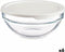 Ronde Lunchtrommel met Deksel Chefs Wit 595 ml 14 x 6,3 x 14 cm (6 Stuks)