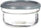 Ronde Lunchtrommel met Deksel Grijs Plastic 415 ml 12 x 6 x 12 cm (24 Stuks)