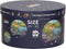 Ronde Puzzel in Opbergbox - Dag & Nacht, 150st.