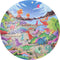 Ronde Puzzel in Opbergbox - Dino's 150st..