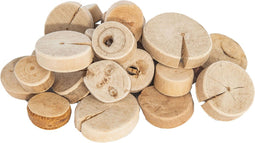 Ronde Schijven | Hout | Doorsnee 2-4 cm | 1 kilo