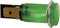 RONDE SIGNAALLAMP 14mm 12V GROEN (HRJC012V)