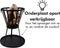 Ronde vuurkorf (Ø 34 cm) Esschert Design Deze vuurkorf is geschikt voor iedere tuin of terras Cadeautip