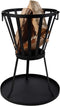Ronde vuurkorf (Ø 34 cm) Esschert Design Deze vuurkorf is geschikt voor iedere tuin of terras Cadeautip