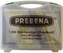 Rondkopstripspijker type RK 1680 stuk(s) Prebena RK-Box