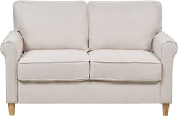 RONNEBY - Tweezitsbank - Lichtbeige - Polyester