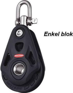 Ronstan Core blocks Model blok: Dubbel blok 60 mm