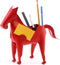 Rood Amigos Organiser Paard