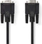 Nedis VGA-Kabel - VGA Male naar VGA Female 15p - Vernikkeld - 10.0 m - Zwart