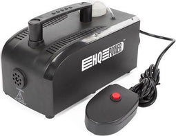 Rookmachine, 400 W, vaste afstandsbediening met kabel, snelle opwarmtijd, rookuitstoot 70 m³ per minuut, verwijderbare tank van 0.3 liter, compact en draagbaar