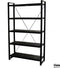 Room divider- Boekenkast - Zwart - 120 cm -HorstDeco