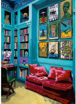 Room With Red Sofa