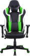 Gamestoel Tornado bureaustoel - ergonomisch verstelbaar - racing gaming stoel - zwart groen