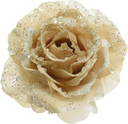 Roos pes clip d14h8,5 cm creme