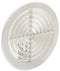 Rooster Fepre Muggennet Inbedbaar Wit ABS (Ø 14 cm)