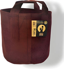 Root Pouch bruin met handvat 10 stuks 30L dia. 35x30 cm