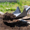 Root Slayer, Edged tuinschep met breed blad en vlijmscherpe randen - tuingereedschap, tuinschop, bats, spade, schep, schop,