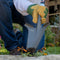 Root Slayer, Mini tuinschep met V-vormig blad – Multifunctionele tuinschop met zaag en mes – Compacte Spade – Tuingereedschap – Schop & wortelzaag voor tuinieren - Tuinschepje