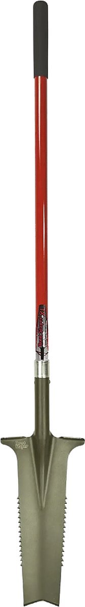 Root Slayer, XL Drainage tuinschep met lang blad – Multifunctionele tuinschop met zaag en mes – Extra lange Spade – Tuingereedschap – Schop & wortelzaag voor tuinieren - Boomwortelspade
