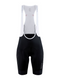 Craft ADV Endurance Bibshort - Dames fietsbroek kort met bretels - C2 zeem - zwart M