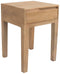 Bijzettafel STRAIGHT LINE Natuurlijk Mangohout 40 x 40 x 65 cm