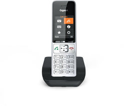 Gigaset COMFORT 500 - DECT-telefoon - 200 entries Handsfree - Zwart Zilver