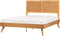 ISTRES - Tweepersoonsbed - Lichthout - 160 x 200 cm - MDF