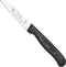 RÖR Solingen Aardappelschilmes - RVS - Recht - Lemmet 7.5 cm - Heft Kunststof Zwart - Anti Slip