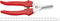 RÖR Solingen Allesknipper - RVS - 19 cm - Rood