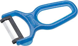 RÖR Solingen Dunschiller - RVS - Lemmet 5 cm - Heft Kunststof - Blauw Glitter