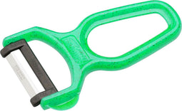 RÖR Solingen Dunschiller - RVS - Lemmet 5 cm - Heft Kunststof - Groen Glitter