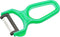 RÖR Solingen Dunschiller - RVS - Lemmet 5 cm - Heft Kunststof - Groen Glitter