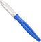 RÖR Solingen Dunschiller - RVS - Lemmet 6 cm - Heft Kunststof Blauw