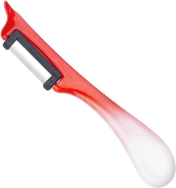 RÖR Solingen Dunschiller Star - Kunststof - Enkel Mes - 19 cm - Bi-color - Rood