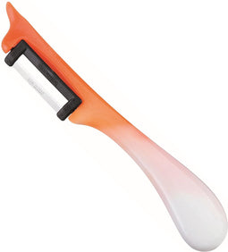 RÖR Solingen Dunschiller Star - Kunststof - Enkel Mes - 19 cm - Bi-color - Oranje