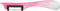 RÖR Solingen Dunschiller Star - Kunststof - Enkel Mes - 19 cm - Bi-color - Roze