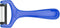 RÖR Solingen Dunschiller Y-Model - 19 cm - Blauw - Ideaal voor Groente en Fruit