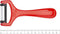 RÖR Solingen Dunschiller Y-Model - Kunststof - Mes 5 cm - Rood