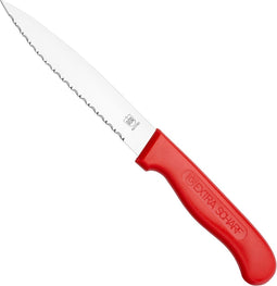 RÖR Solingen Groentemes - RVS - Lemmet 14.5 cm - Heft Kunststof Rood