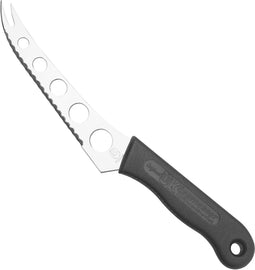 RÖR Solingen Kaasmes - RVS - Lemmet 14 cm - Heft Kunststof Zwart