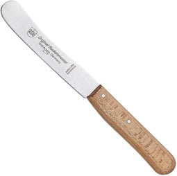 RÖR Solingen Ontbijtmes Buckels - Lemmet 11.5 cm - Beukenhout