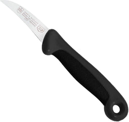 RÖR Solingen Schilmesje Extra Grip - RVS Lemmet Krom - 15 cm - Zwart met Zwart