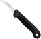 RÖR Solingen Schilmesje Extra Grip - RVS Lemmet Krom - 15 cm - Zwart met Zwart