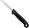 RÖR Solingen Schilmesje Extra Grip - RVS Lemmet Recht - 17.5 cm - Zwart met Zwart