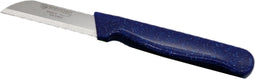 RÖR Solingen Schilmesje - RVS Glad - 15,5 cm - Diamant Glitter - Blauw