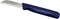 RÖR Solingen Schilmesje - RVS Glad - 15,5 cm - Diamant Glitter - Blauw