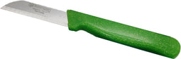 RÖR Solingen Schilmesje - RVS Glad - 15,5 cm - Diamant Glitter - Groen