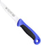 RÖR Solingen Universeelmes - Extra Grip - RVS - Lemmet 13 cm - Zwart met Blauw