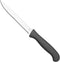 RÖR Solingen Vespermes - Steakmes - RVS - Lemmet 13 cm - Heft Kunststof Zwart